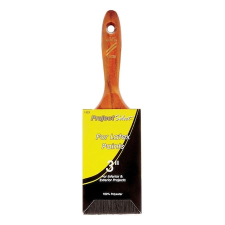 Linzer  3 In. Flat Paint Brush